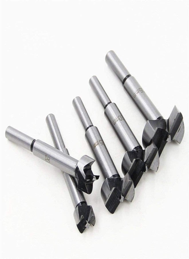 Artnery Tools Hinge Boring Forstner Straight Steel Drill Bit Set Carbide Tipped for Wood and Plywood (Sizes: 15, 20, 25, 30, 35 mm) - Image 3